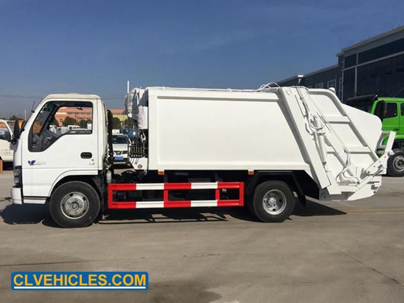 Isuzu New Small Trash Garbage Compressor Compactor Truck