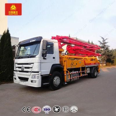 High Configurations Sinotruk 33m Hose 4X2 Concrete Pump Truck