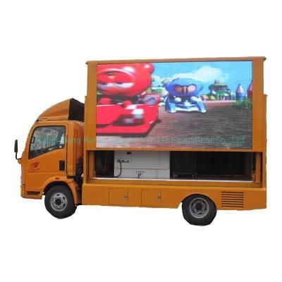 HOWO Truck Mounted Outdoor Advertising with LED Billboard Display Screen