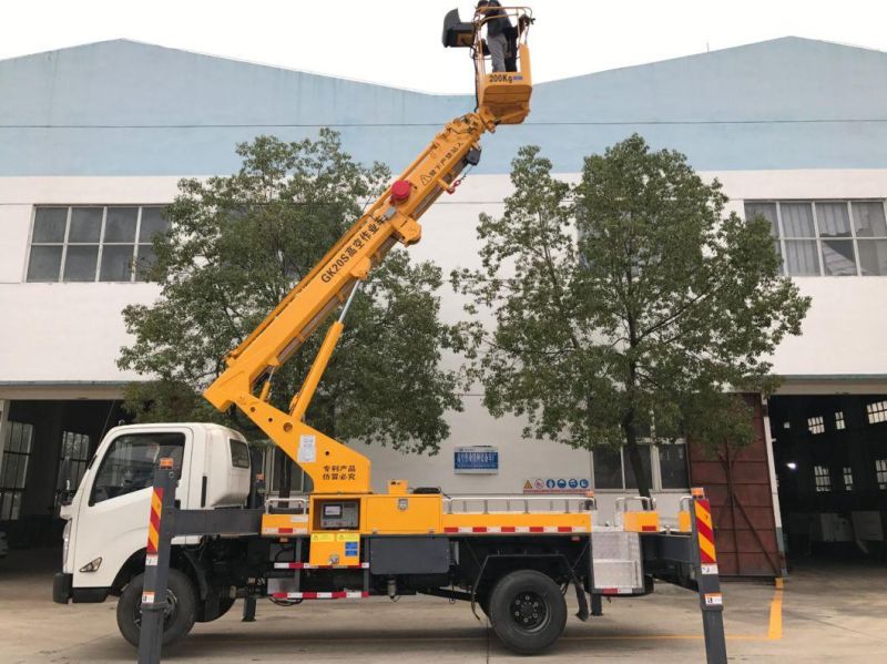 China 4*2 Automatic Hydraulic Truck 18m Special Aerial Platform Truck