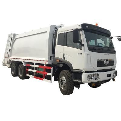 Professional wholesale durable FAW 18 cubic meter garbage truck