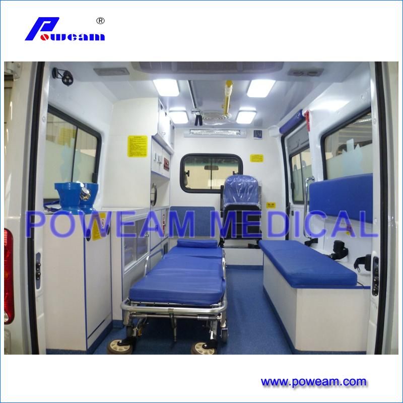 ICU Classic Ambulance Car for Sale in Chinese Supplier