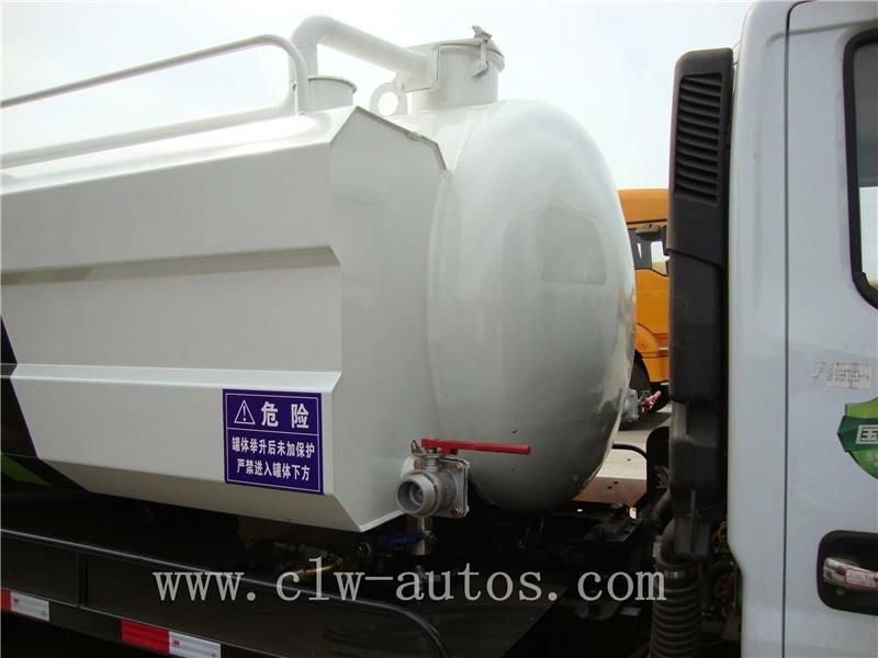 Dongfeng 4X2 Duolika 6cbm High Pressure Jetting and Sewer Suction Truck