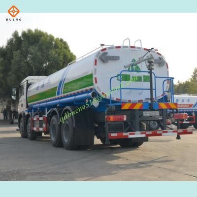 New Sino HOWO 6000L 8000L 10000L 336HP 371HP LHD 6*4 with Front Flush Side Spray Rear Platform Water Cannon Water Sprinkler Truck
