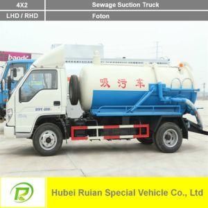 Small Sewage Suction Truck for City