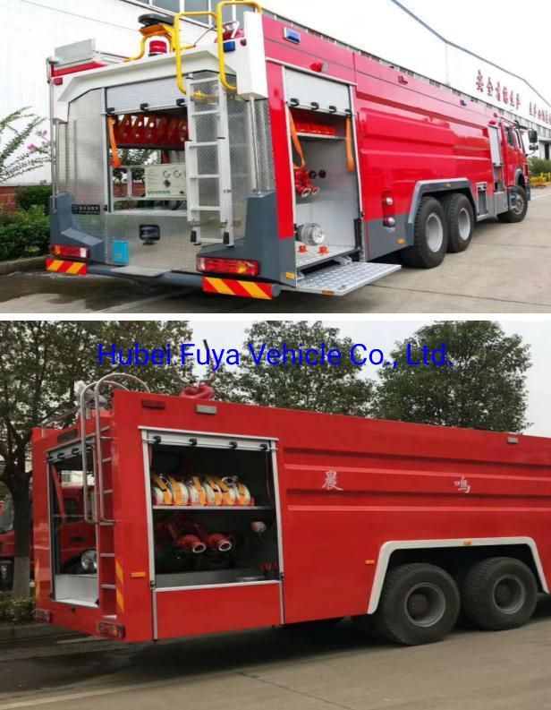 HOWO 6 Tons 4X2 Water Fire Truck Fire Fighting Truck