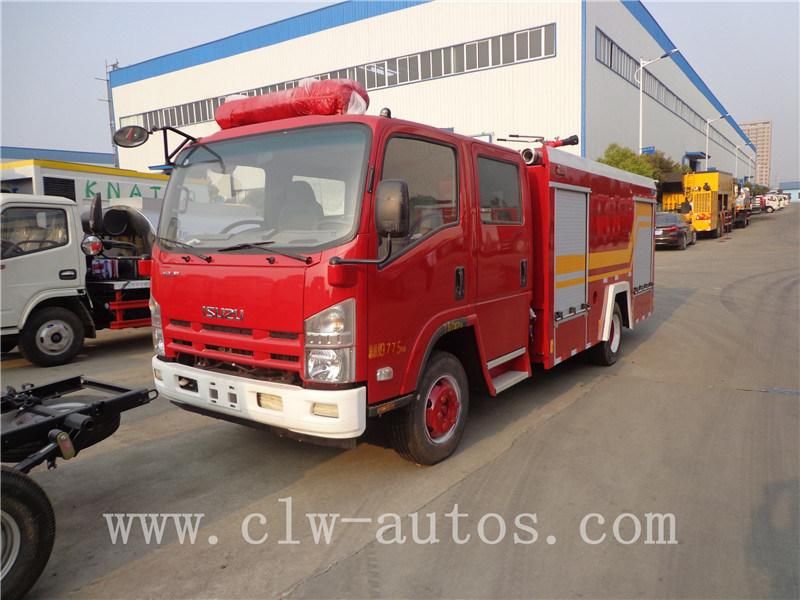 Isuzu 600p Elf 3cbm Water and Foam Tank Firefighter Truck Fire Rescue Trucks