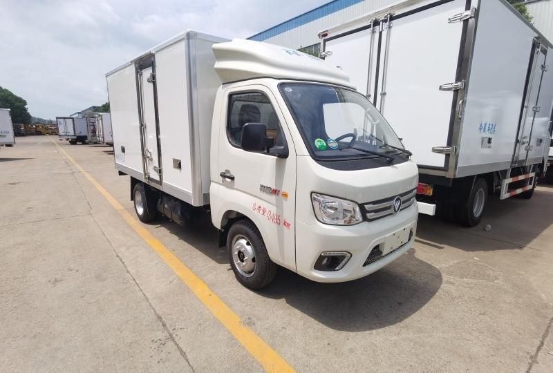 Foton Mini Gasoline Van Box Truck 2tons