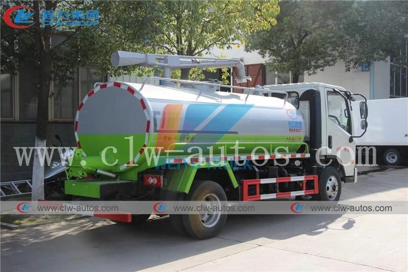 5000liters 5cbm 5tons Foton Forland 4X2 Small Fecal Suction Truck Sewage Vacuum Suction Truck Septic Tank Truck