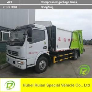 Urban 8m3 Compressed Garbage Truck