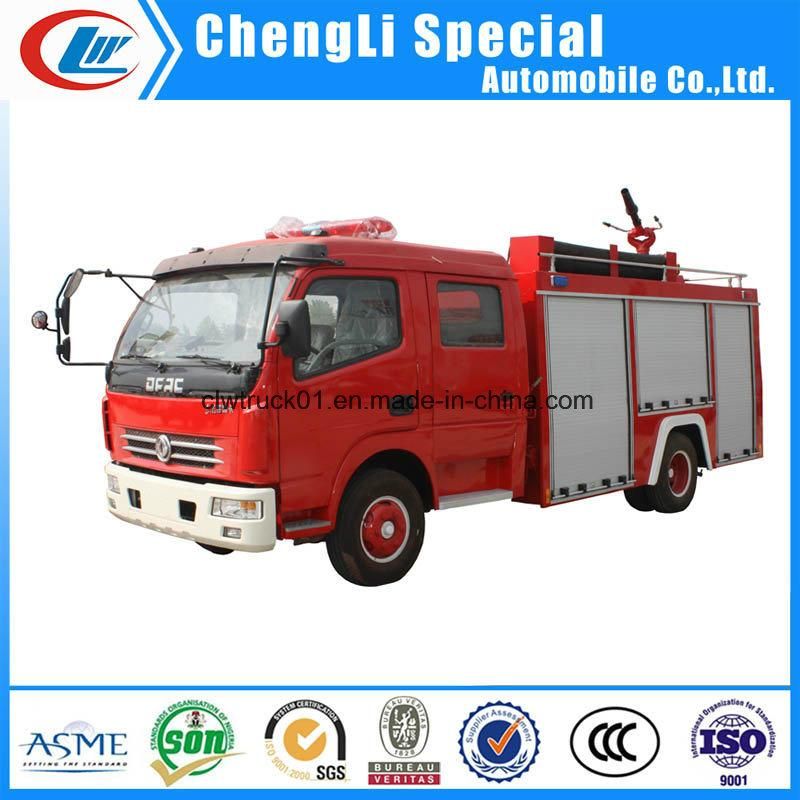 2000litres Fire Control Rescue Mobile Mini Fire Truck