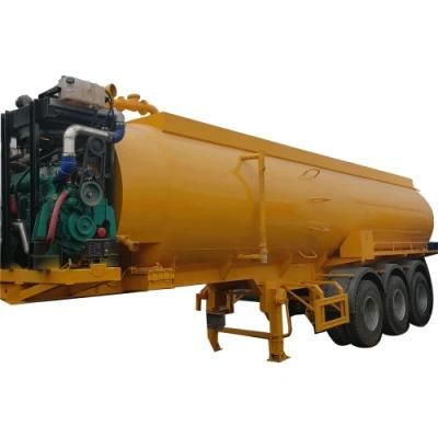 Good Quality 4 Axles 40000liters 45000liters 50000liters Tank Vacuum Trailer for Sale