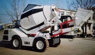 Cummins Engine Integrated Chasis Mini Self Loading Mobile Cement Construction Mixing Machinery Mixer Truck with 4.5cbm