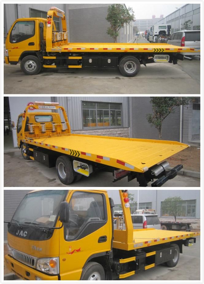 JAC 4*2 4t Rescue Car Carrier Flatbed Wrecker Tow Truck