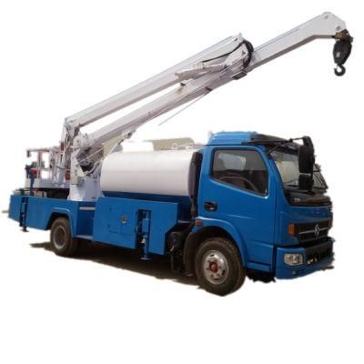 Truck Mounted Aerial Platform 16m Manlift Mounted Water Tank 3000L