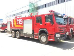 Sino HOWO 12-16 Tons Foam and Water Fire Tender
