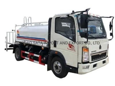 HOWO Light 3000liters Water Tank Truck for Sale