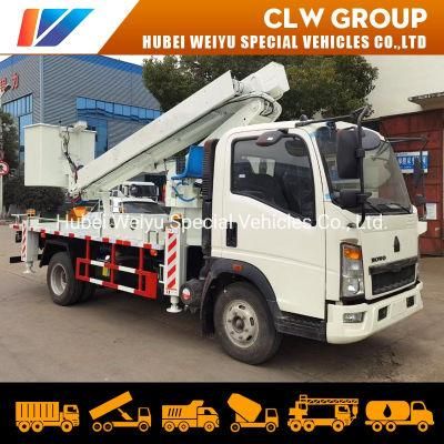 4X2 China Sinotruk HOWO 16meter Bucket Truck 18m Platform Truck 20m Cherry Picker Truck