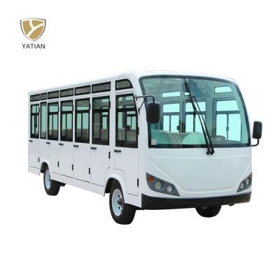 New on Sale 23 Passenger Electric Sightseeing Car Touring Bus