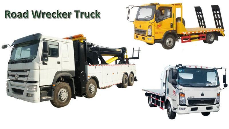 Hyundai 6t Flatbed Car Carrier Road Recovery Tow Truck (4 ton winch 5m Tilt Deck Tray Light Duty Wrecker)