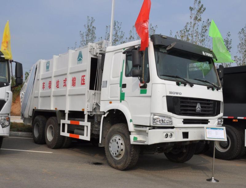 HOWO Heavy Duty 10wheel Garbage Trash Compactor Truck