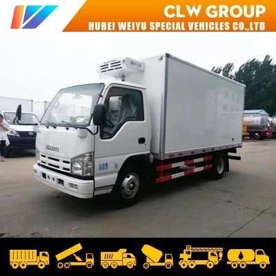 5ton Isuzu Refrigerated Truck with Thermo King Van Box for Transport Meat and Fish