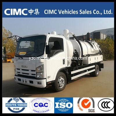 China Isuzu 700p Nqr Fecal Suction Septic Tank Truck 5000 Liters