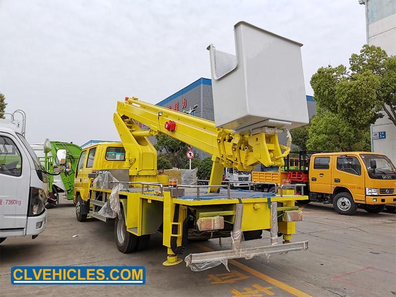 Isuzu 18m Insulated Telescopic Type Aerial Platform Truck