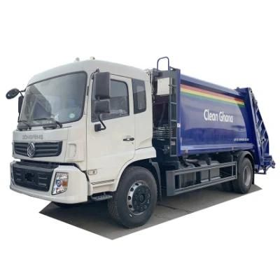 12m3 Compress Garbage Truck, Self-Loading Compressor Garbage Truck, High Efficiency Hydraulic Compressor Garbage Truck