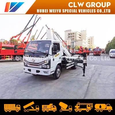 Telescopic Boom Lift 12m 14m 16m Hydraulic Lifting Aerial Work Platform Cherry Picker Truck&#160;