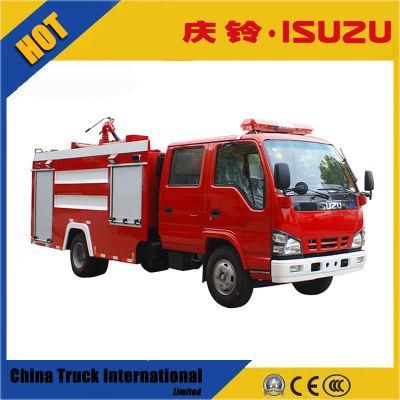 Isuzu Npr 600p 4*2 120HP Mini Fire Fighting Vehicle Truck