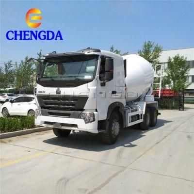 HOWO 400 Liters Pump Cement Concrete Mixer Truck