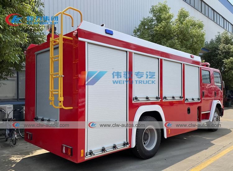 Sinotruk HOWO 4X2 Small 5tons 8tons Fire Fighting Forest Rescue Truck with Water Foam Tank