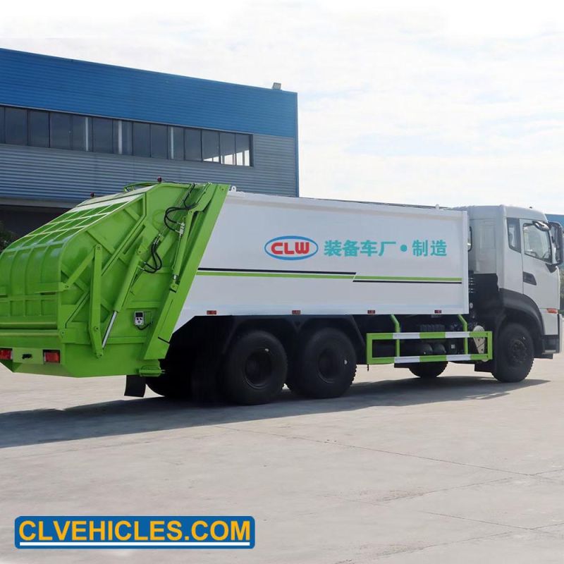 Clw Heavy Duty Self Dump Tipper Garbage Refuse Truck