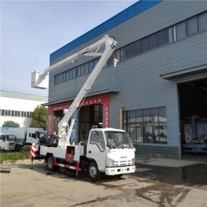 12-16 Meters High Isuzu Cherry Picker Aerial Bucket Truck