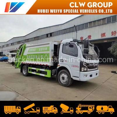 Waste Collection Compactor Garbage Truck 6-9 M3 Compactor Garbage Truck