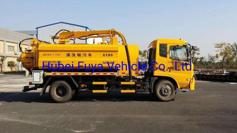 I-Suzu 4000L Vacuum Truck 5000L Waste Sewage Suction Truck with Moro Pump