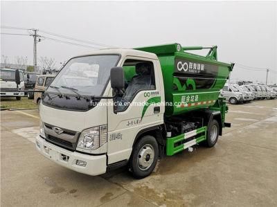 Kitchen Mobile 1.5 Cubic 1500 Litres 1ton-2ton Garbage Recycling Truck