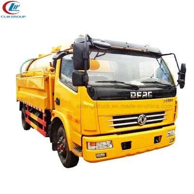 Dongfeng 4X2 Sewer Cleaner 3cbm Sewage Suction Truck