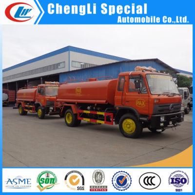 Right Hand Drive 10ton Dongfeng 6-Wheel Water Tanker Truck