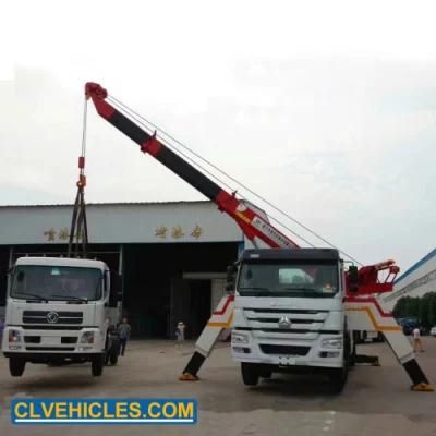 Sinotruk HOWO 30t Road Emergency Rescue Rotary Wrecker Tow Truck