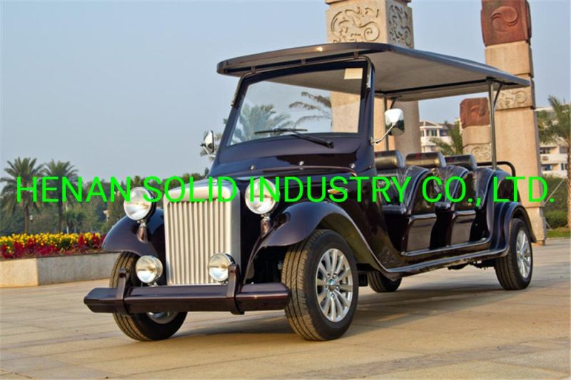 High Quality Vintage Car/Zhenda Gran Torino/Red Golf Electric Car