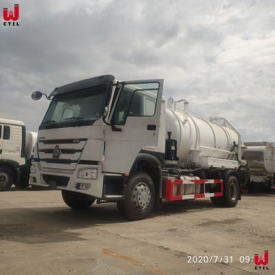 HOWO New or Used 18m3 Septic Pump Trucks/Vacuum Sewage Suction Truck
