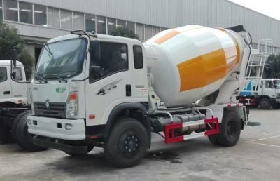 Sinotruk 6cbm Cement Transport Truck Construction Concrete Mixer Truck