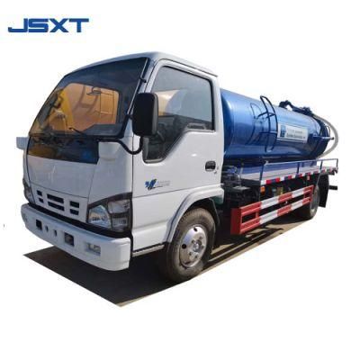Customized New 4X2 High Pressure Vacuum Fecal Sewage Suction Truck