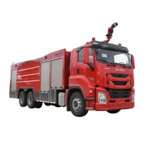 Isuzu 6X4 1000L Water 1500L Foam 500L Powder Electril Control Fire Fighting Truck with Darley Pump