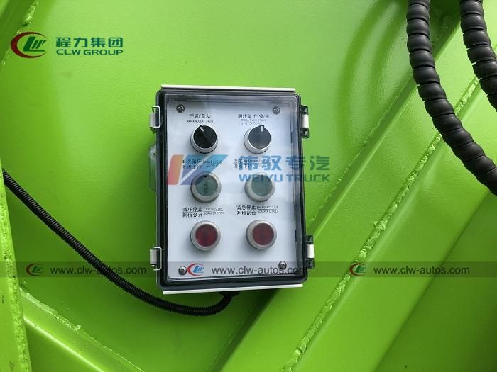 China Dongfeng Right-Hand Drive 14cbm 14, 000liters Compactor Garbage Truck to Pakistan