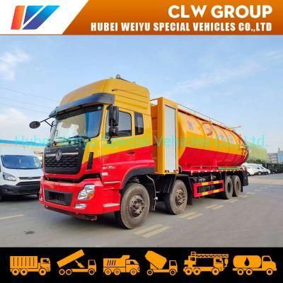 Dongfeng Kinland 6X4 20000 Liters 20tons Vacuum Sewage Suction and High Pressure Cleaning Truck Septic Tank Truck