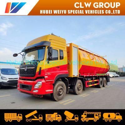 Dongfeng Kinland 6X4 20000 Liters 20tons Vacuum Sewage Suction and High Pressure Cleaning Truck Septic Tank Truck