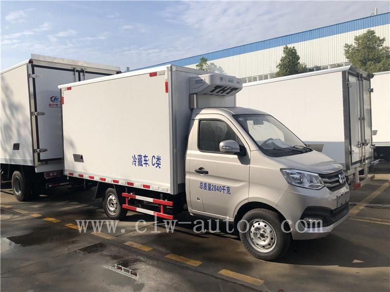 China Brand Changan 4X2 Mini Refrigerated Truck with Refrigerator Unit